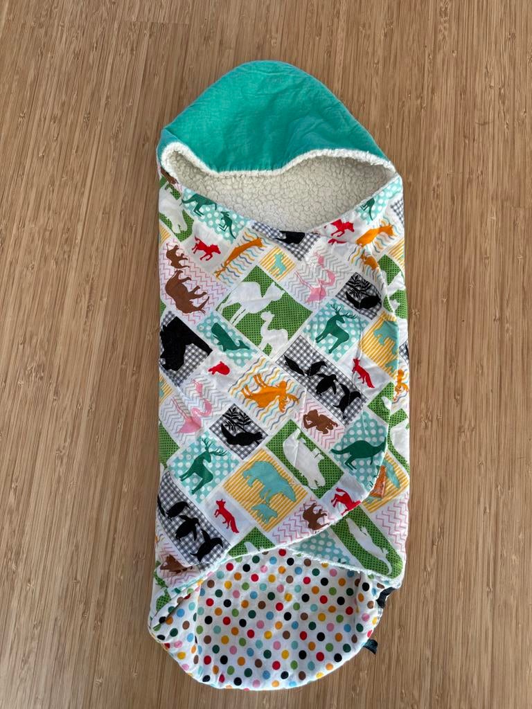 Wikkeldeken Noddles Baby 0-3 maanden, Ophalen of Verzenden, Zo goed als nieuw, Minder dan 70 cm, Deken