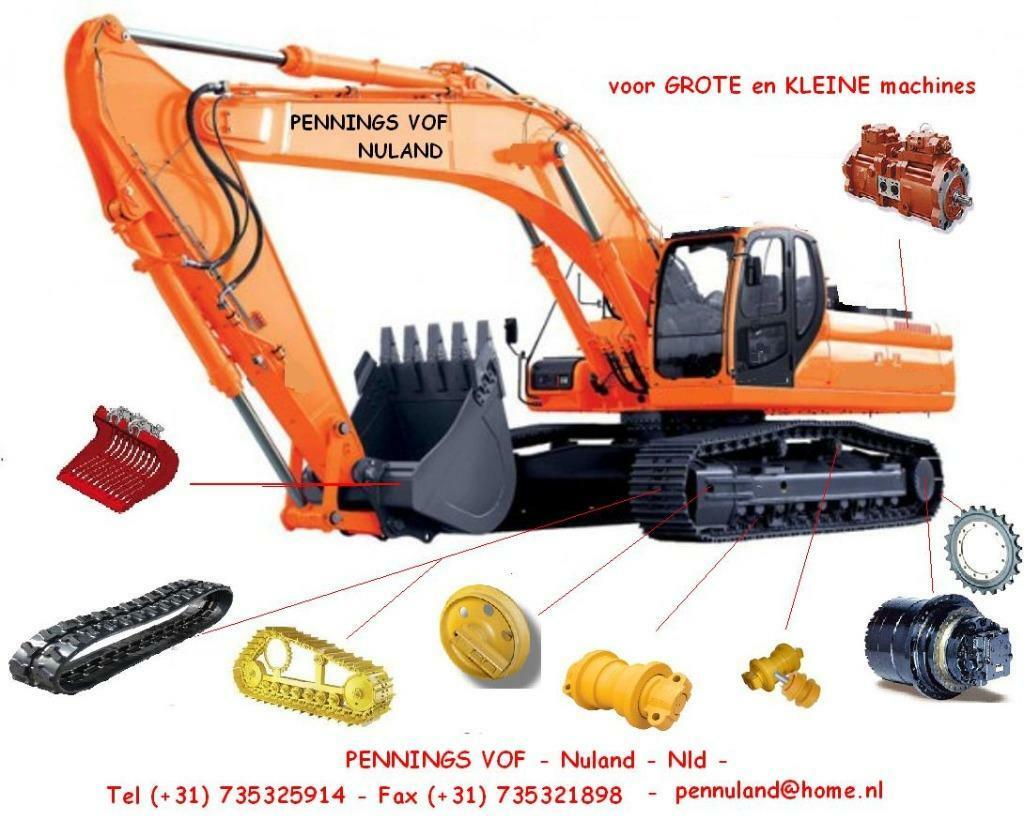 RUPS rol sprocket spanwiel versleten machine ??, Zakelijke goederen, Machines en Bouw | Kranen en Graafmachines, Ophalen, Graafmachine