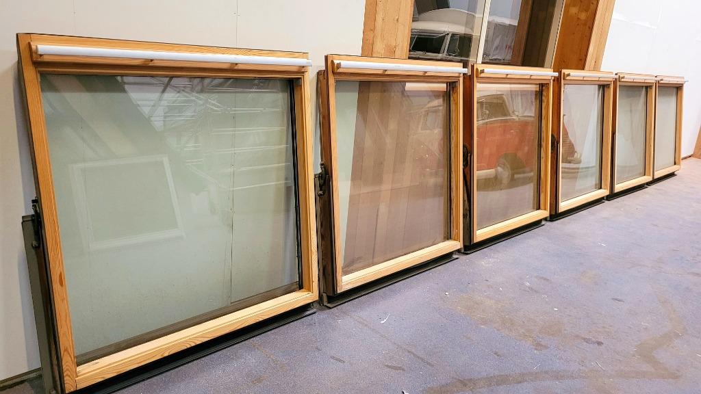 Grote voorraad draaiende- / kantel gedeeltes Velux dakraam!!, Ophalen, Gebruikt, 80 tot 120 cm, Dubbelglas