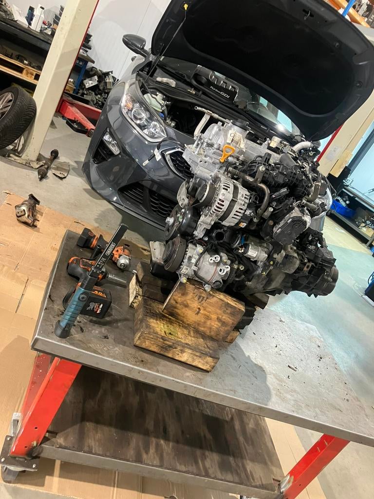 Revisie motor Hyundai-kia G3LA-G4LA-G3LC kia specialist, Ophalen of Verzenden, Gereviseerd, Kia