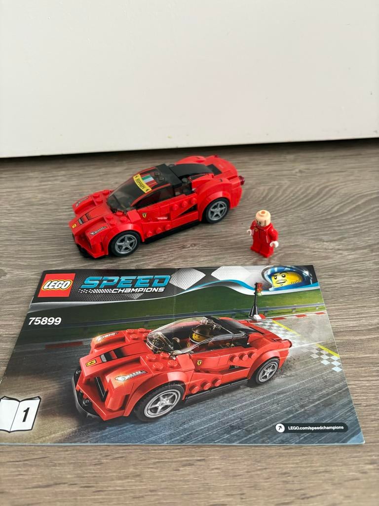 Lego Speed Champions Ferrari F8 Tributo 75899, Kinderen en Baby's, Speelgoed | Duplo en Lego, Ophalen of Verzenden, Zo goed als nieuw