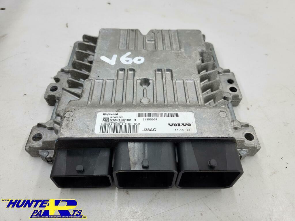ECU/ECM Volvo S60/V60 ('10-'17) 31355669, Ophalen of Verzenden, Gebruikt