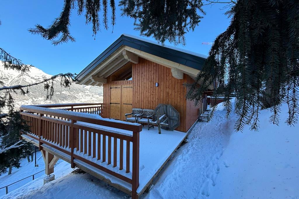 Chalet aan de piste in Montalbert La Plagne, Vakantie