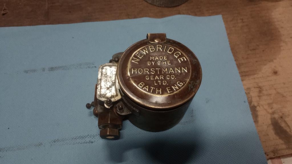 Antieke Carbid Gasclock - Newbridge Horstmann, Ophalen of Verzenden, Gebruikt, Universele onderdelen