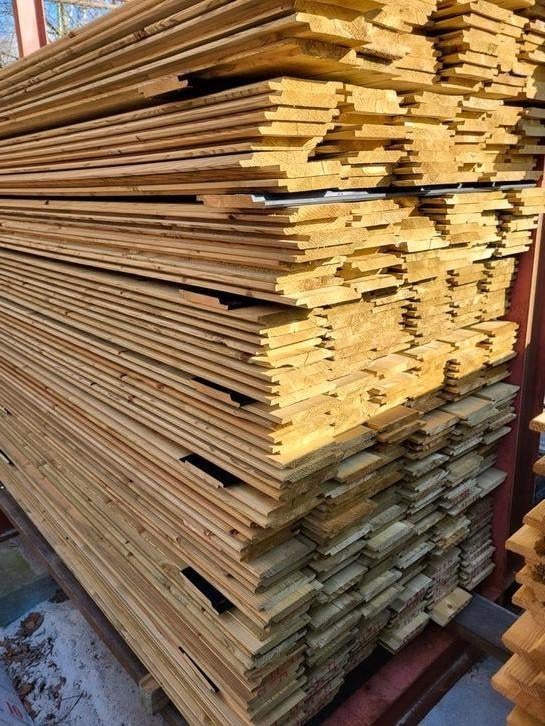 Rabat 19x127mm vuren geïmpregneerd 210 en 330cm aanbieding, Doe-het-zelf en Verbouw, Hout en Planken, Minder dan 25 mm, Nieuw