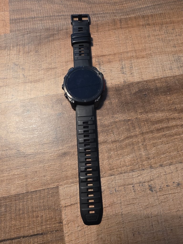 Garmin fenix 8 47mm, Zwart, Garmin, Ophalen of Verzenden, Zo goed als nieuw