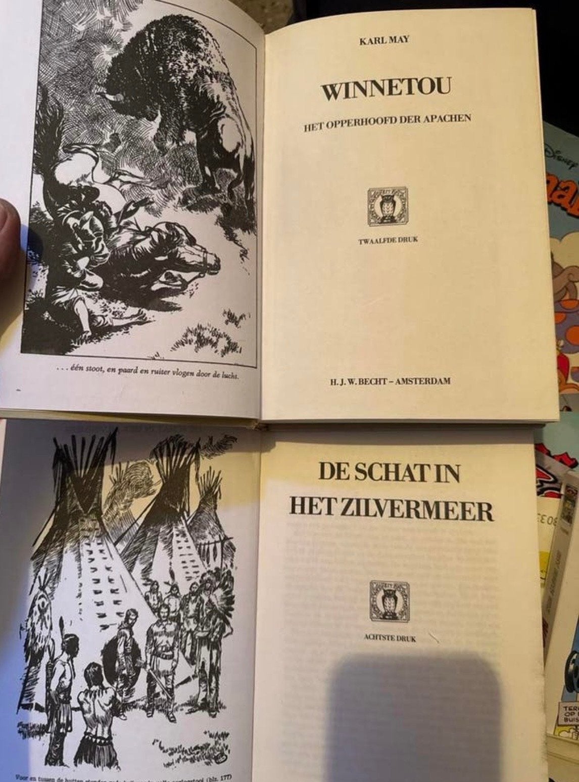 Karl May's Reisavonturen: De schat in het Zilvermeer & Winne, Ophalen of Verzenden, Gelezen