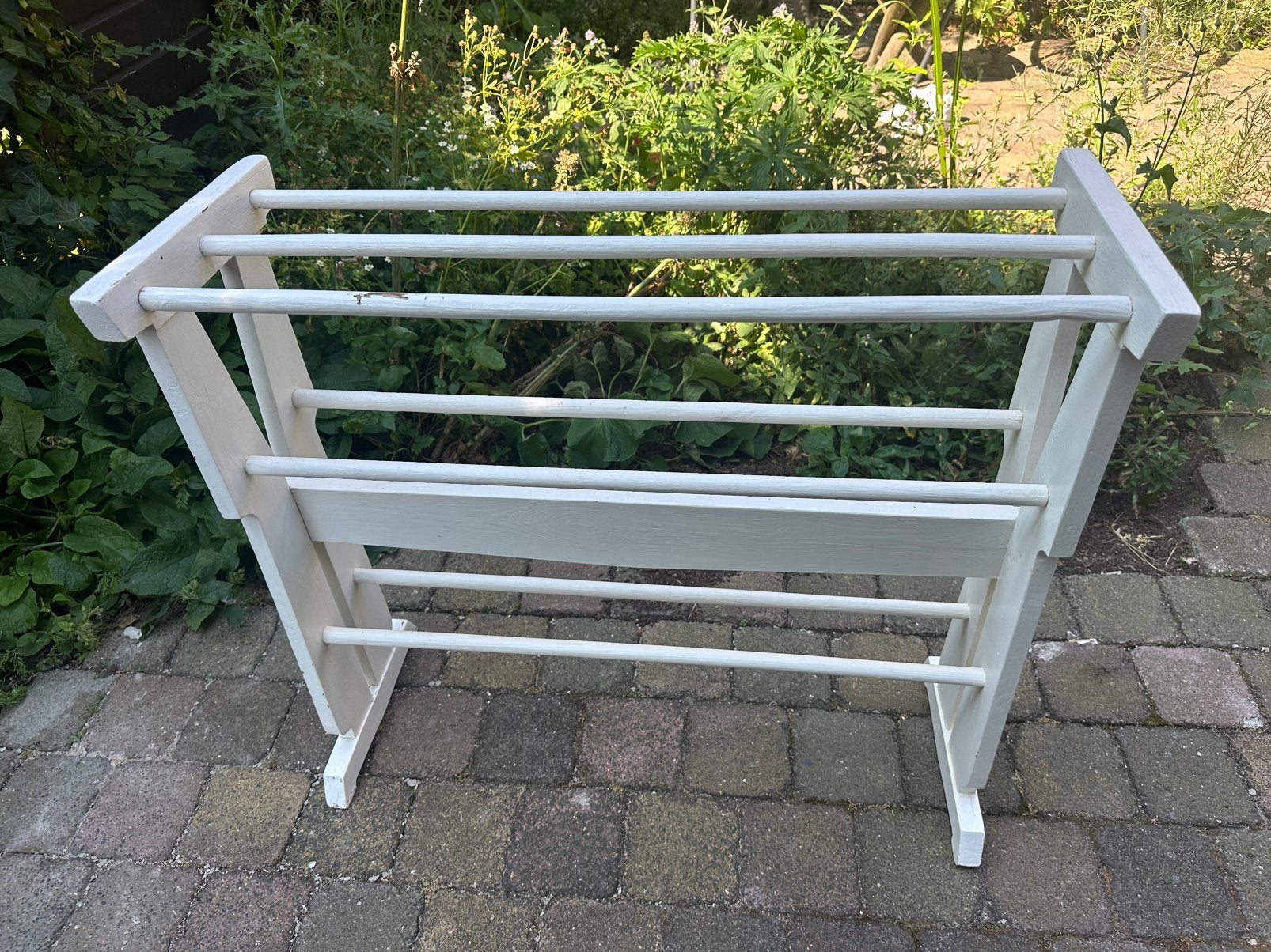 Brocante handdoekenrek/droogrek, Ophalen, Gebruikt, Wasrek