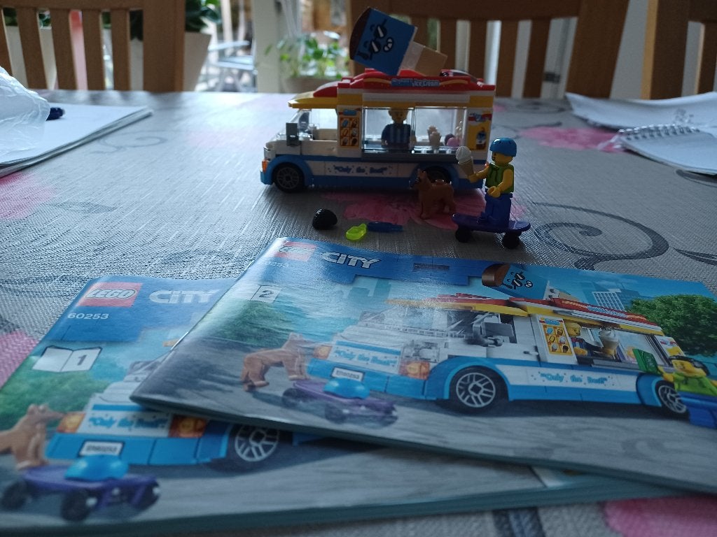Lego City IJswagen 60253, Compleet, Lego, Ophalen of Verzenden, Complete set