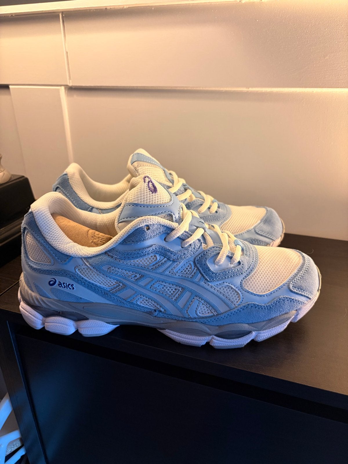ASICS Gel NYC sneakers - Nieuw, maat 42 (label 43,5), Nieuw, Sneakers of Gympen, Verzenden, Blauw
