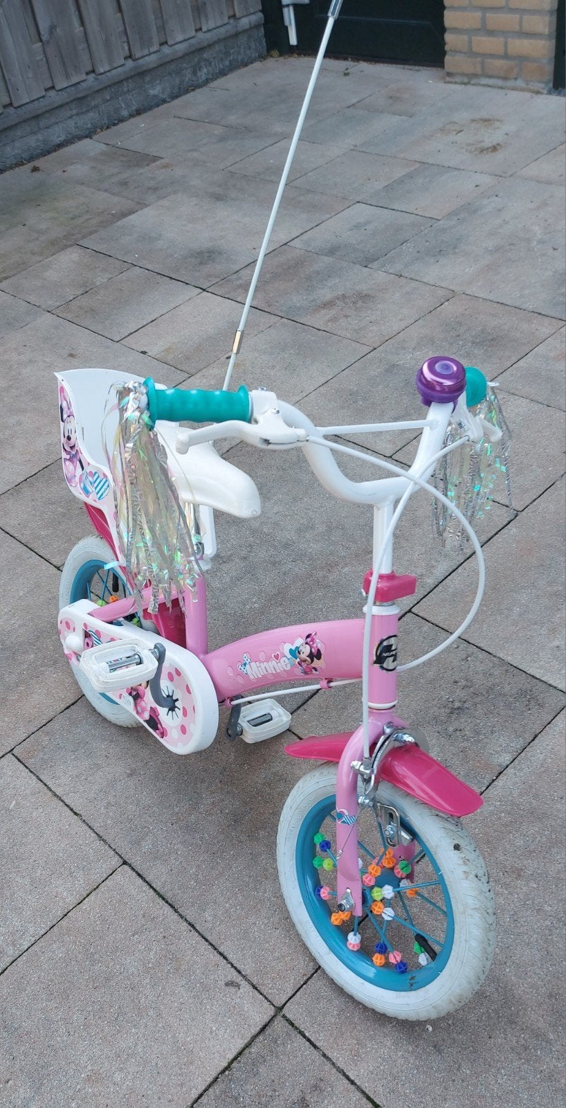 ** Minimouse fiets 12 inch ** ✅️, Ophalen, Gebruikt, 14 inch of minder
