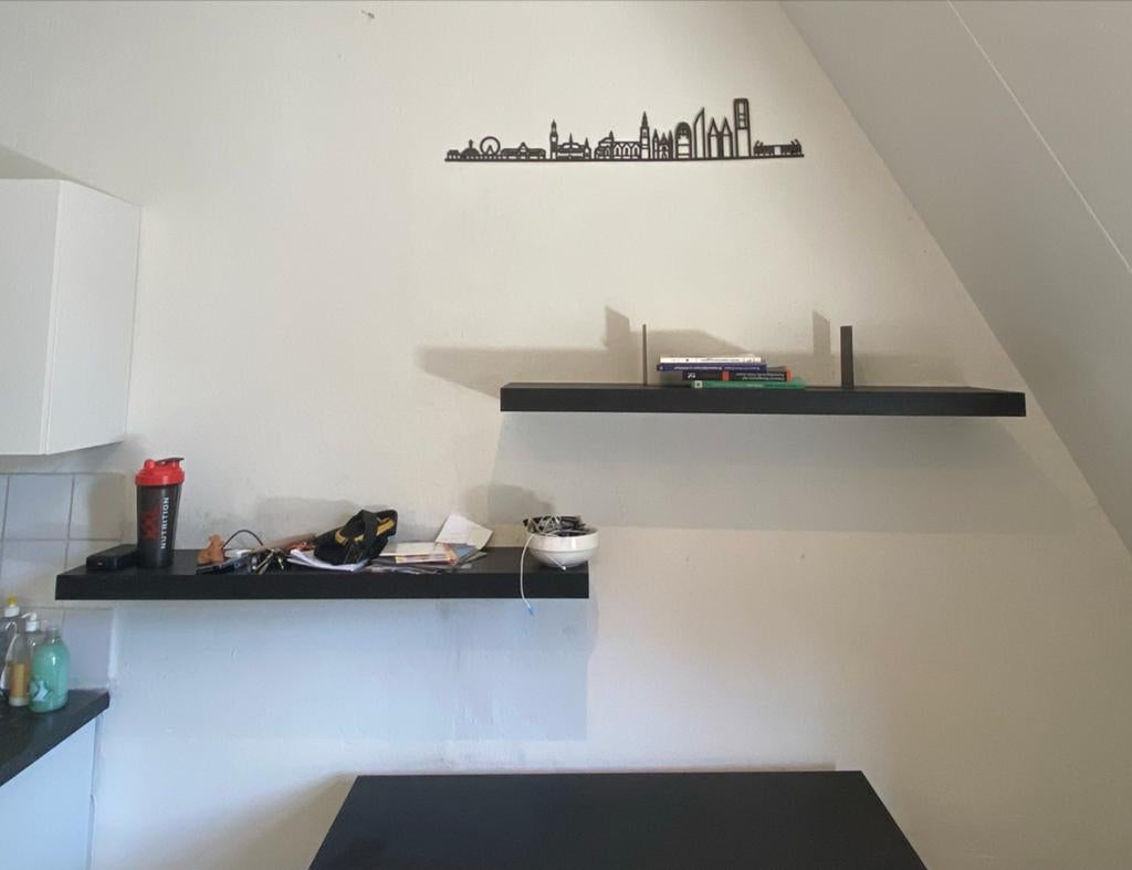 2x IKEA Lack Boekenplank Zwart - Nieuw in verpakking, Ophalen, Nieuw