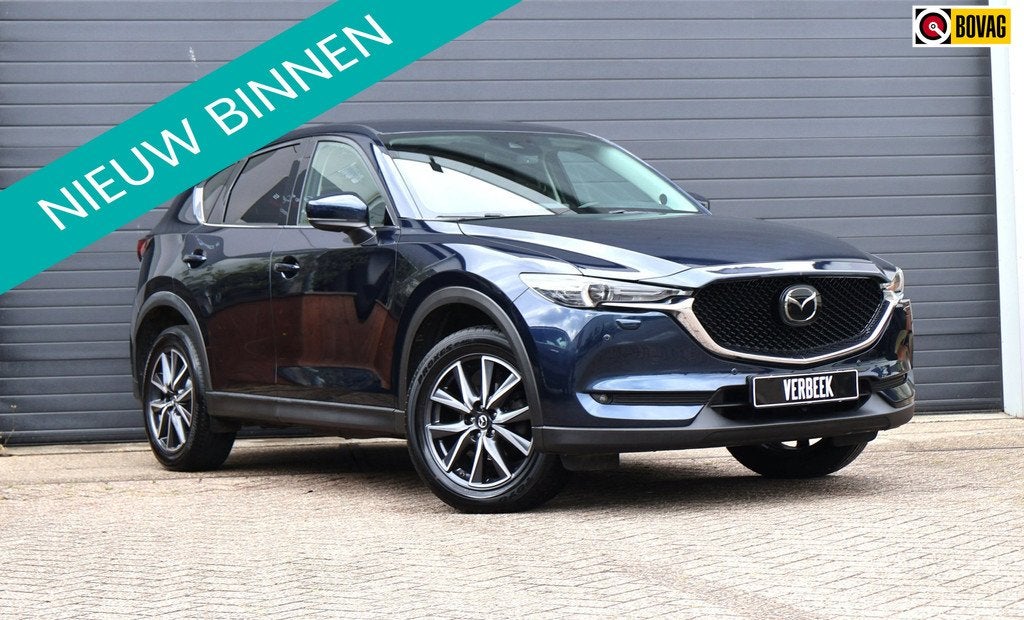Mazda CX-5 2.5 SkyActiv-G 194 GT-M 4WD Navi/Cruise/BOSE/PDC/, Auto's, Mazda, Stof, Gebruikt, Zwart, 4 cilinders