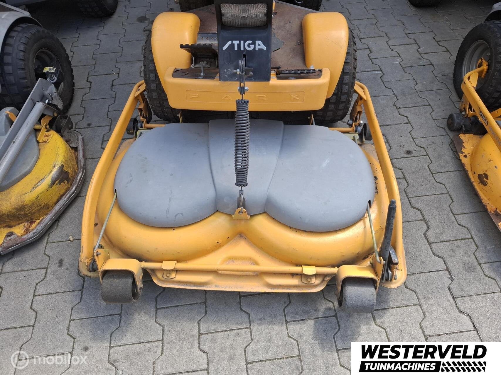 Partij Stiga Park / Villa zitmaaiers 6 stuks export, Gebruikt, Info@westerveldtuinmachines.nl, Handelsplein, Stiga