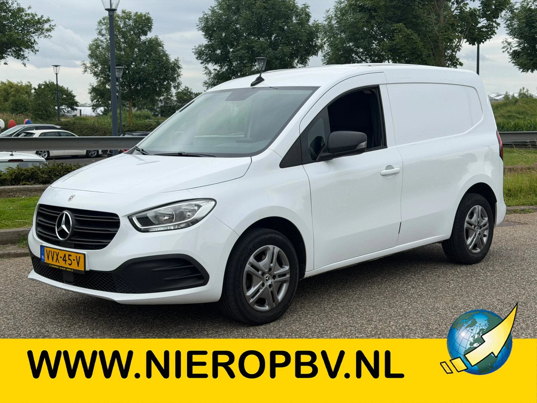 Mercedes-Benz Citan 110CDI L1H1 Automaat Airco Cruisecontrol, Auto's, Gebruikt, Euro 6, Wit, Bedrijf