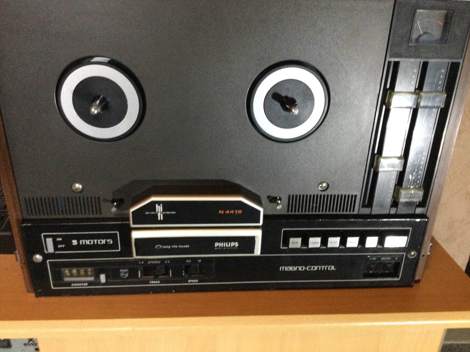 Philip n4415, Audio, Tv en Foto, Bandrecorders, Bandrecorder, Met stofkap, Ophalen of Verzenden