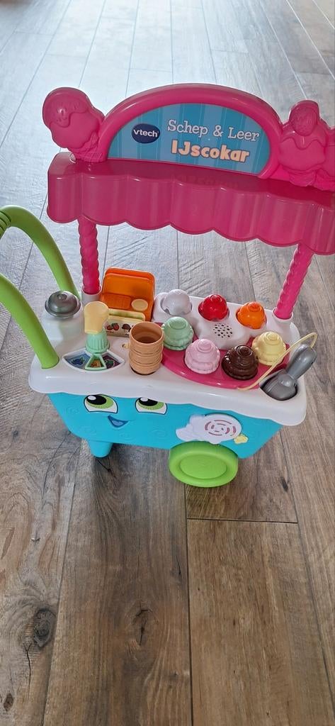 Vtech Schep & Leer IJscokar, Ophalen