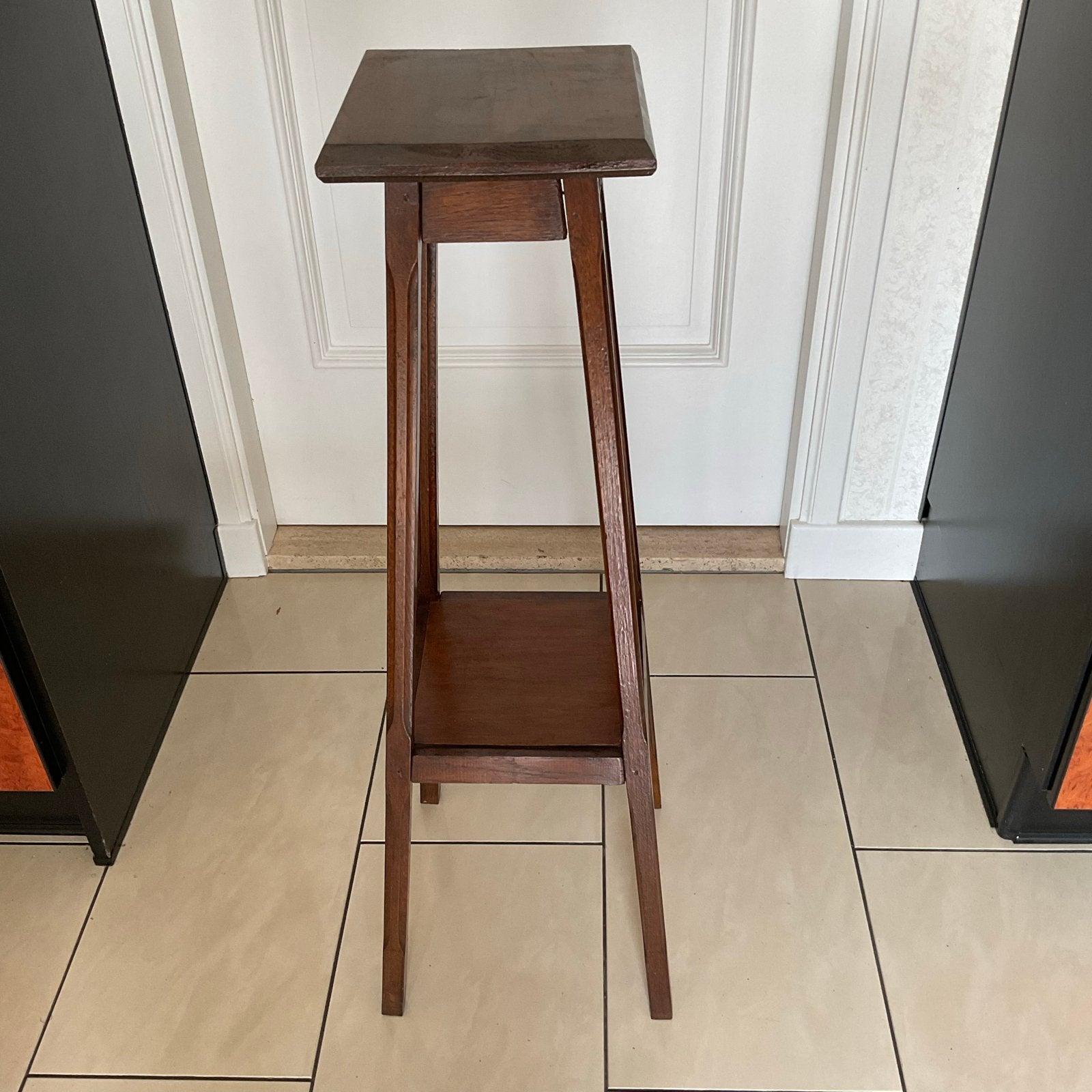 Set van 2 Vintage Plantentafeltjes - Hout, Ophalen