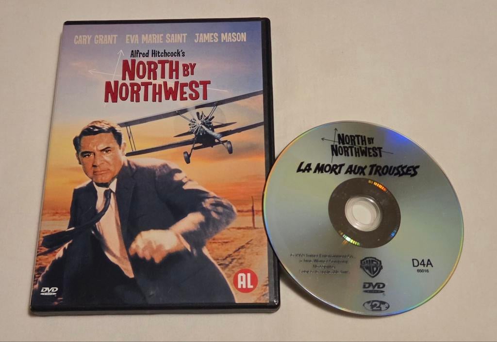 Alfred Hitchcock North By Northwest Dvd Classic, Ophalen of Verzenden, Zo goed als nieuw, Actie en Avontuur, Alle leeftijden