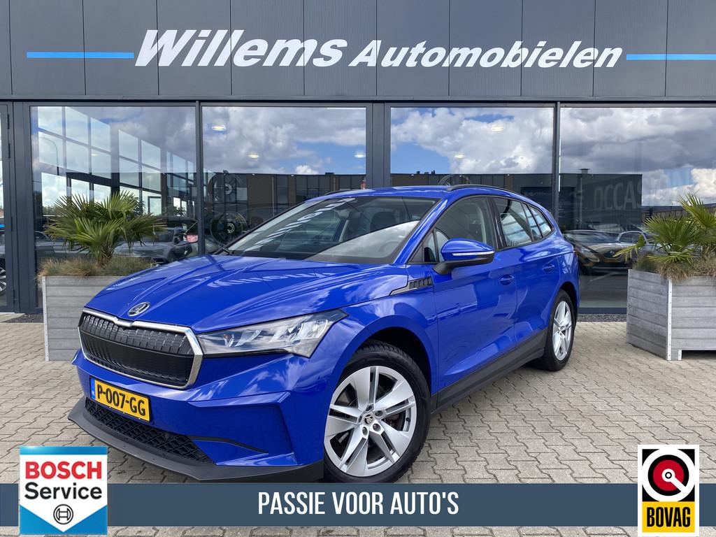 Skoda Enyaq iV 60 Cruise Control, App-Connect & Climate Cont, Automaat, Achterwielaandrijving, Gebruikt, Zwart