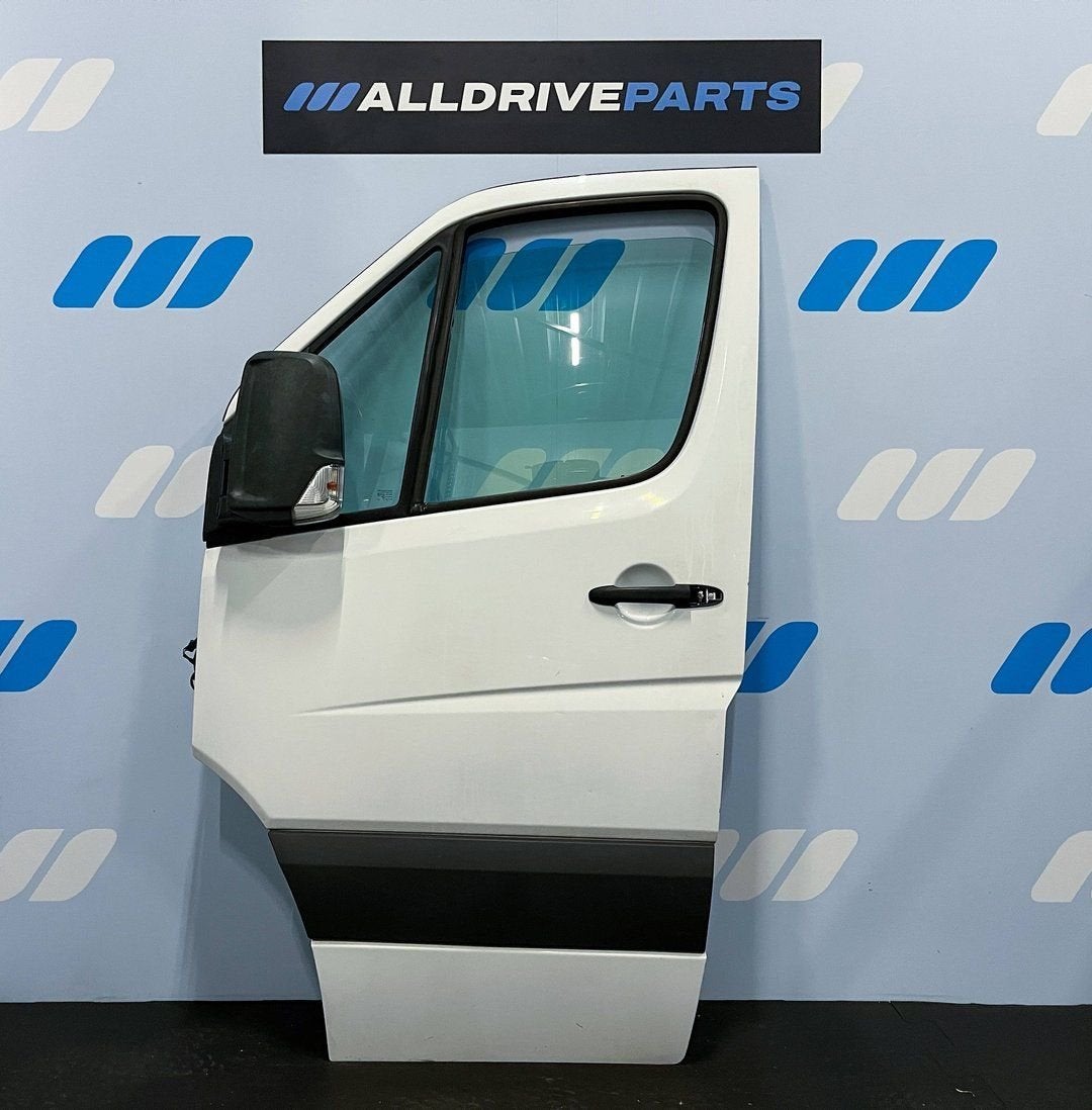 Voorportier links Mercedes Sprinter W906 wit A9067200005, Auto-onderdelen, Gebruikt, -, Deur, -