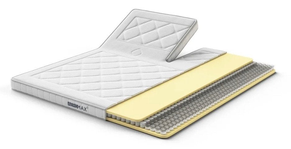 Aeromax Comfort I Split-topper 160x200 - Zo goed als nieuw, Ophalen, Tweepersoons, Zo goed als nieuw, Matras