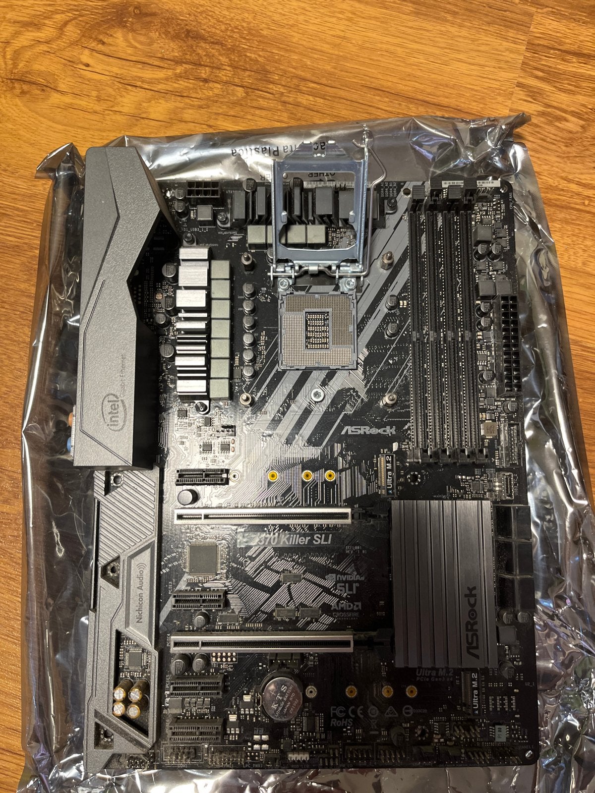 ASRock Z370 Killer SLI Moederbord - Gebruikt., Ophalen of Verzenden, Gebruikt, Intel, DDR4