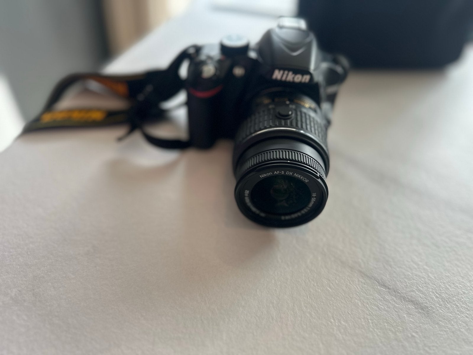 Nikon D3200 Spiegelreflexcamera met lens 18–105mm VR + acces, Ophalen, Gebruikt, Spiegelreflex, Beeldstabilisatie