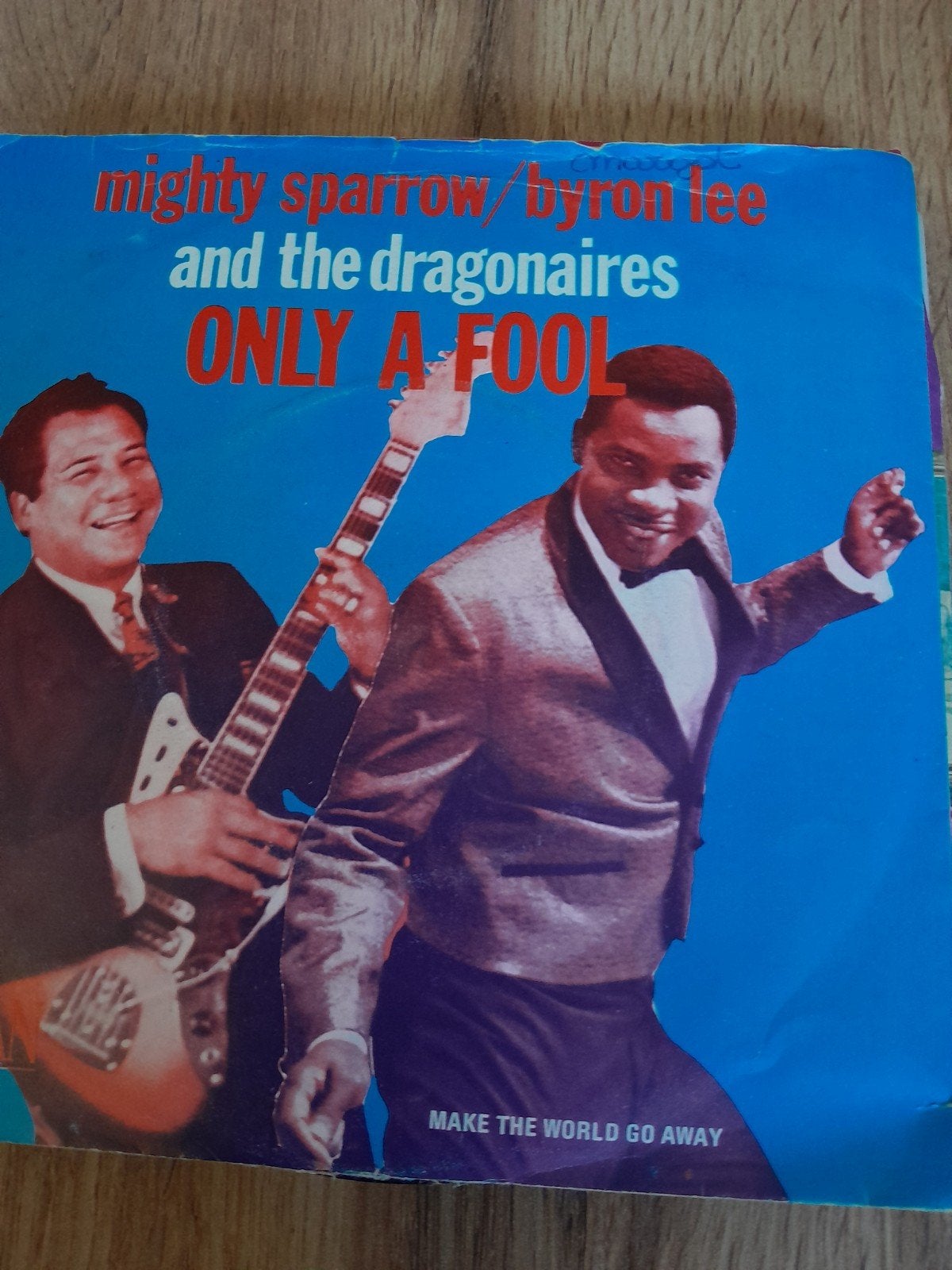 mighty sparrow 7inch only a fool, Ophalen of Verzenden, Zo goed als nieuw, Pop