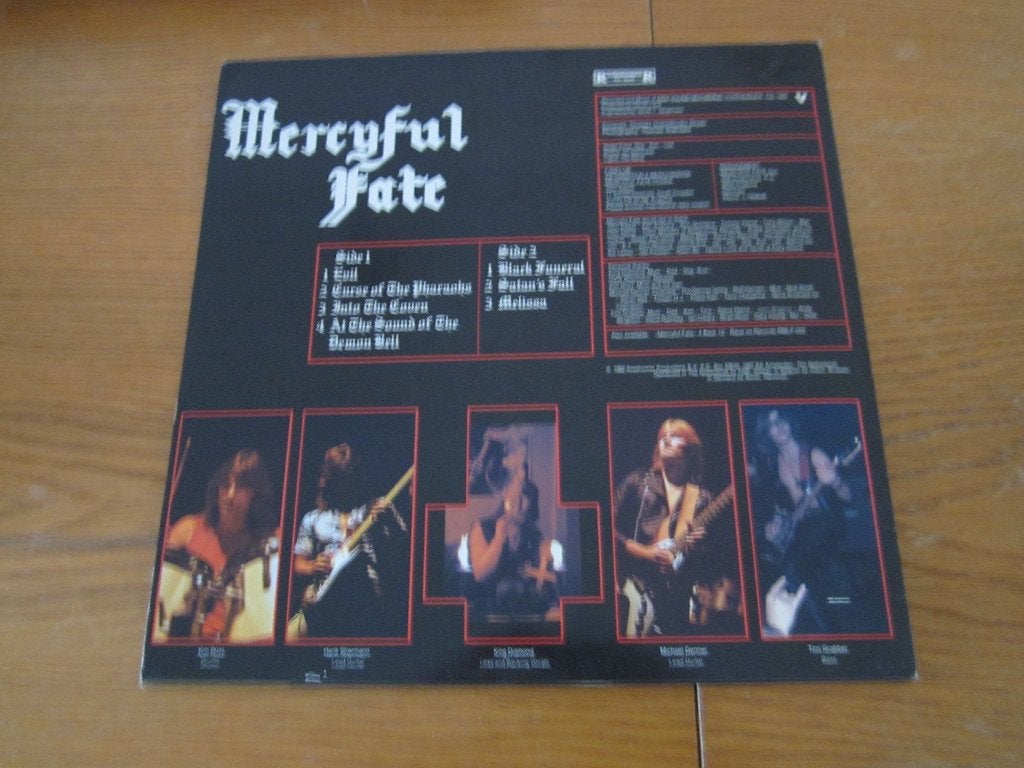 Foto 2 van Mercyful Fate - Melissa 1983 Roadrunner Records RR 9898 LP