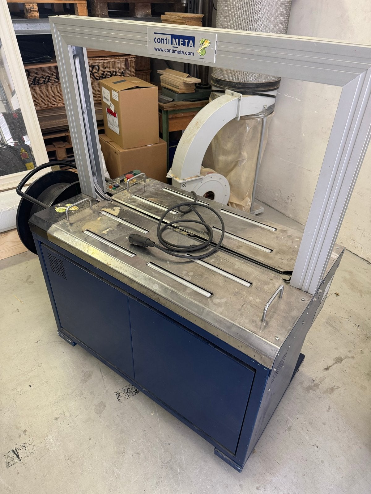 Automatische Omsnoeringsmachine ContiMeta EXS-108 2002, Ophalen