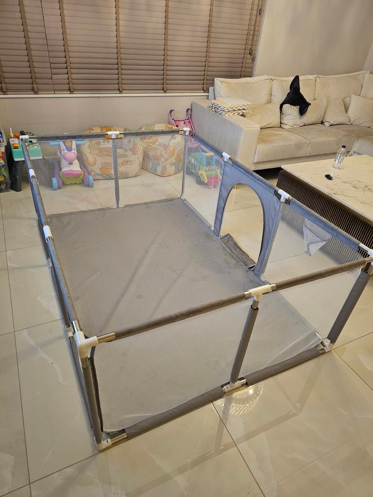Grote speelbox/speelruimte met gaaswanden, Kinderen en Baby's, Boxen, Ophalen, Gebruikt, Rechthoekig