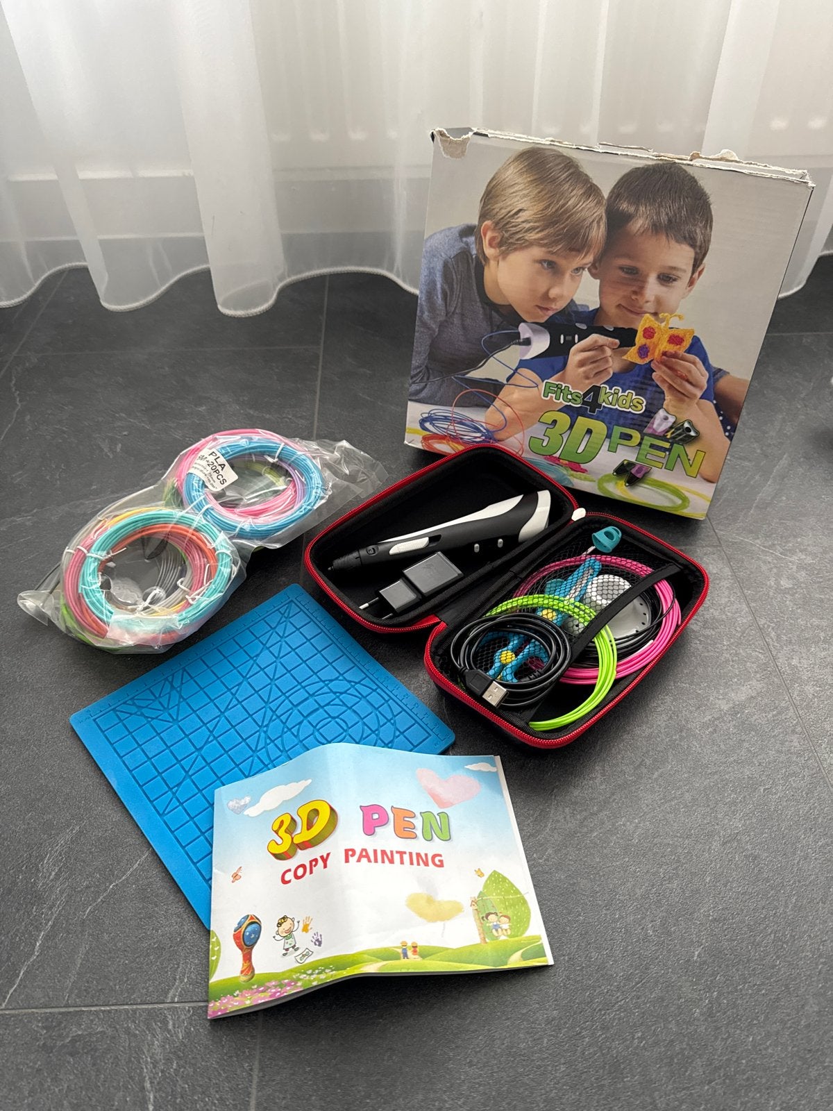 3D Pen voor Kinderen - Creatief Tekenen en Bouwen, Ophalen, Zo goed als nieuw, Knutselen