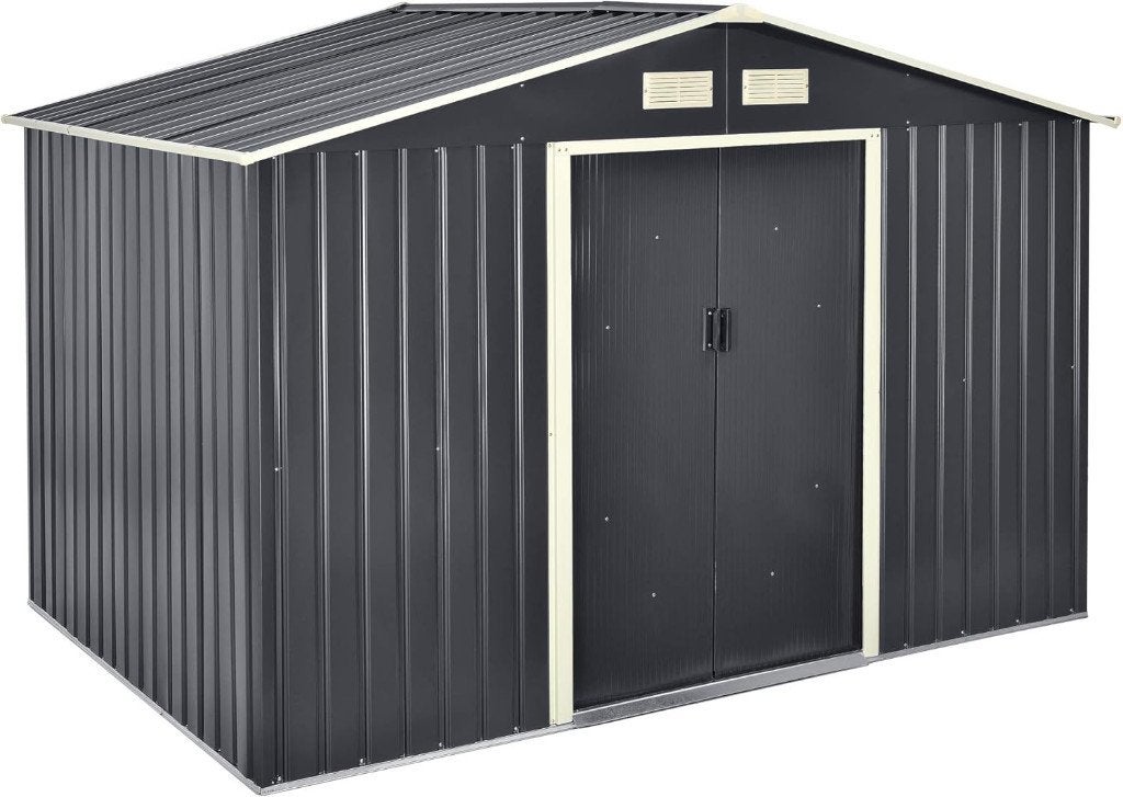 Ruime Metalen Tuinschuur Tuinhuis. Zeer Stevig Montageframe., Tuin en Terras, Tuinhuizen, Schuur, Nieuw, Ophalen of Verzenden