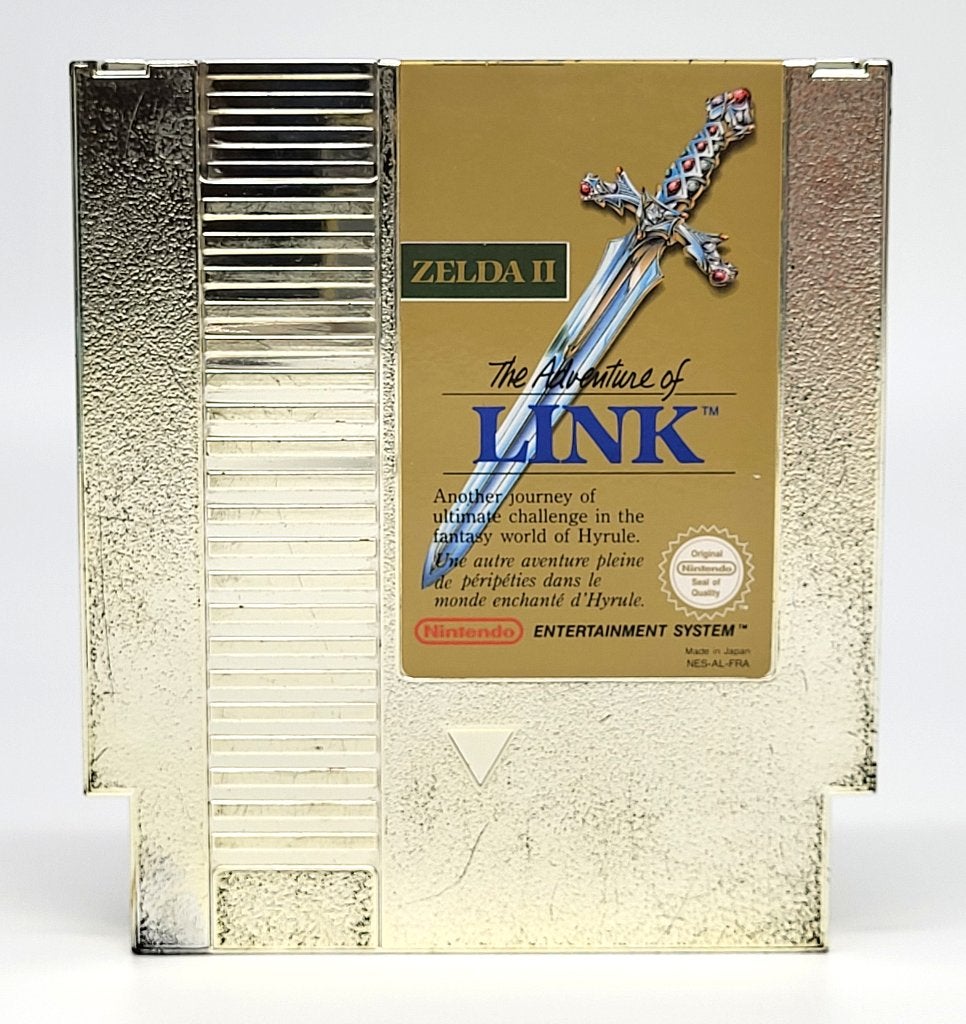 Zelda II The Adventure of Link - Nintendo NES Cartridge, Gebruikt, Verzenden, 1 speler, Role Playing Game (Rpg)