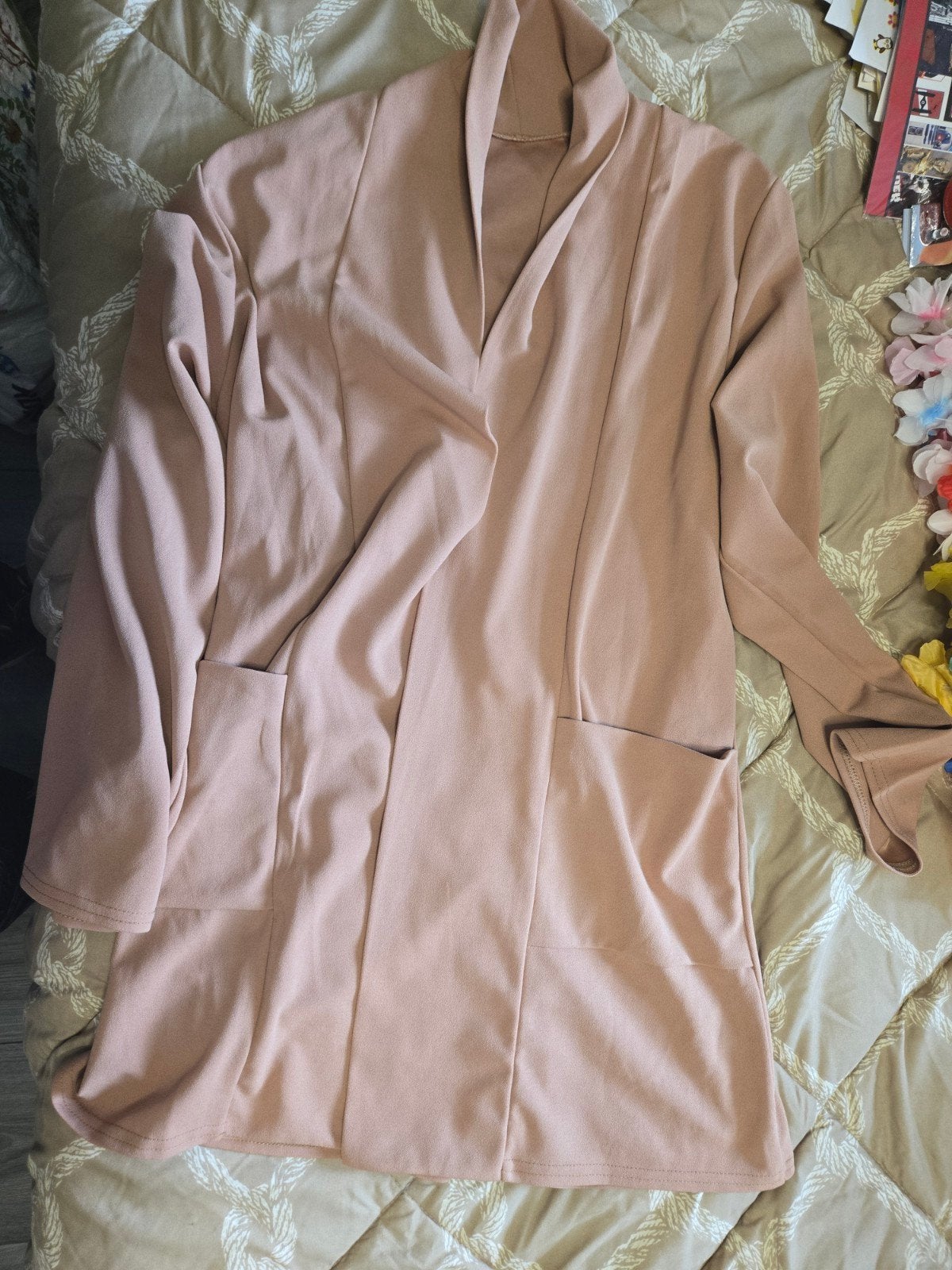 Mooi Nieuw Colbert / Jasje, maat L, Beige, Maat 42/44 (L), Nieuw, Ophalen of Verzenden