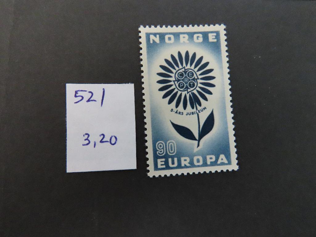 Noorwegen 521, Postzegels en Munten, Ophalen of Verzenden, Noorwegen, Postfris
