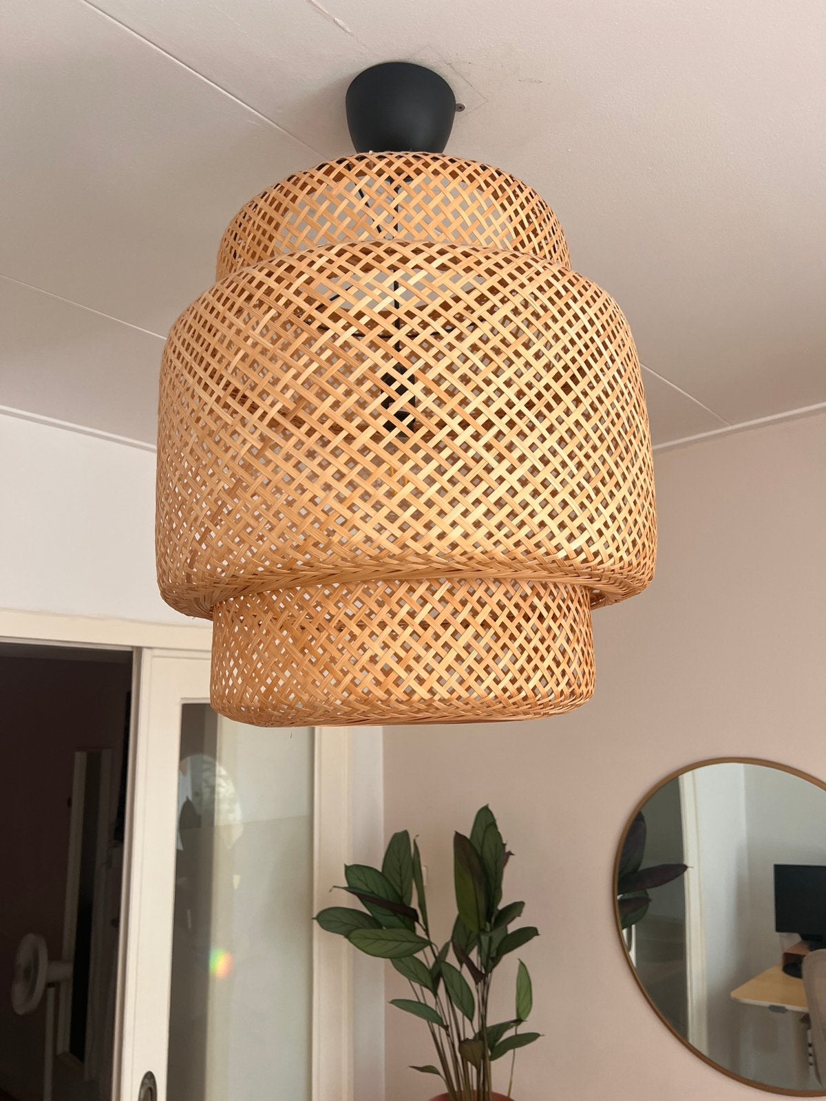 Sinnerlig hanglamp IKEA, 50 cm, Ophalen, Zo goed als nieuw