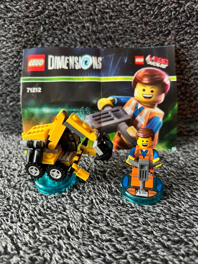 Lego dimensions 71212 Emmet, Avontuur en Actie, 2 spelers, Ophalen of Verzenden, Zo goed als nieuw