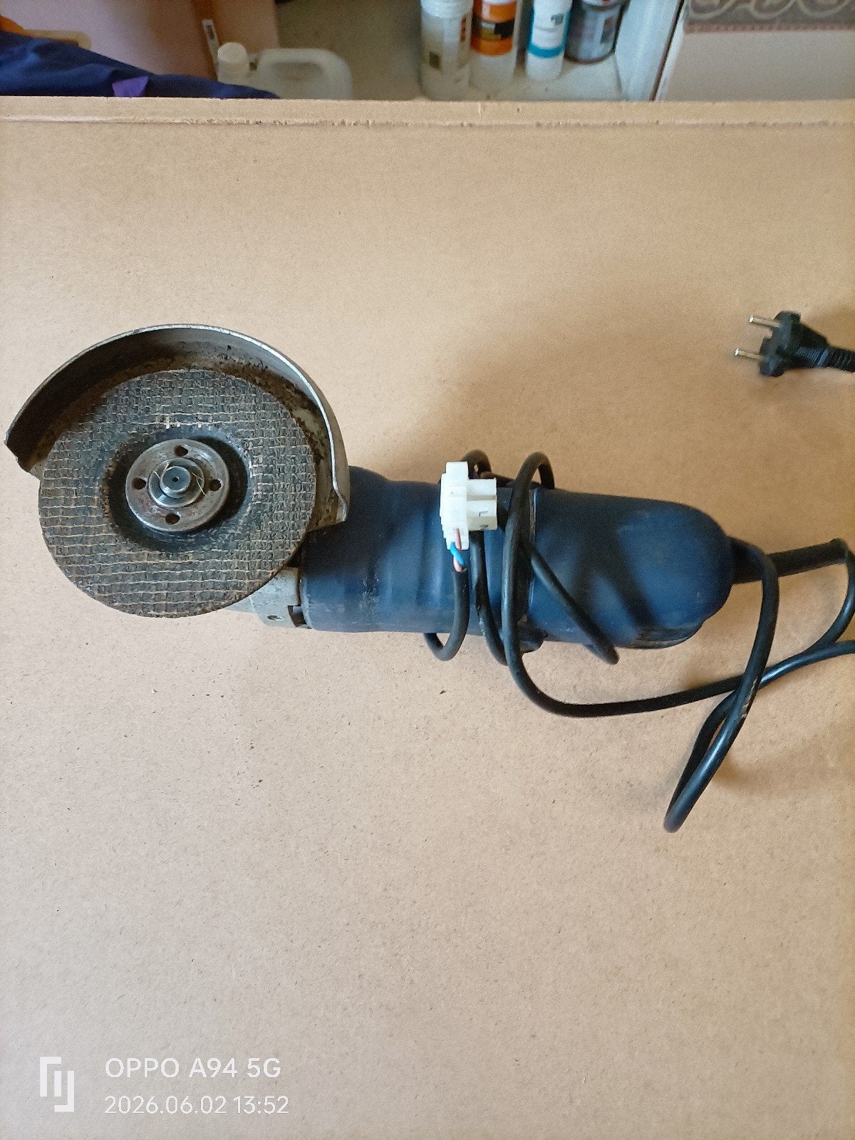 Haakse slijpmachine, Doe-het-zelf en Verbouw, Gereedschap | Slijpmachines, Ophalen, Gebruikt, 1000 watt of meer, Haakse handslijpmachine