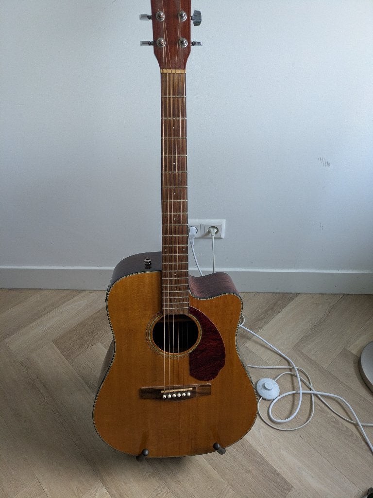 Semi-Akoestische Fender Gitaar, Ophalen, Gebruikt, Western- of Steelstringgitaar