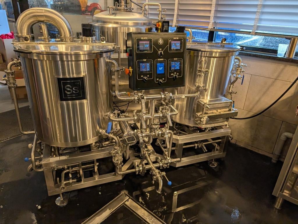 Complete 150/300 Liter Brouwerij van SS Brewtech, Ophalen