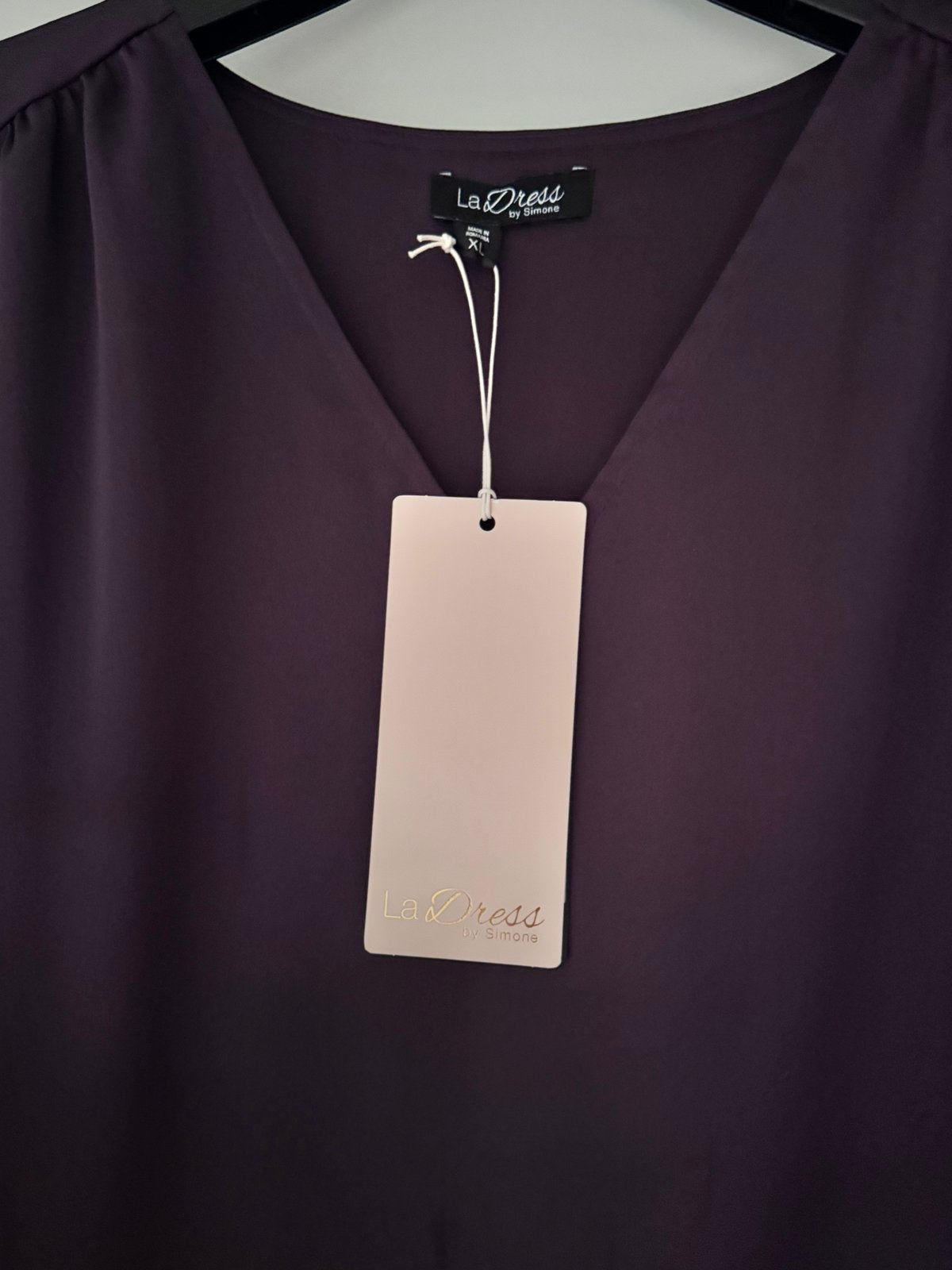 LaDress satijnen blouse - nieuw!, Ophalen of Verzenden, Nieuw, Maat 46/48 (XL) of groter, Overige kleuren