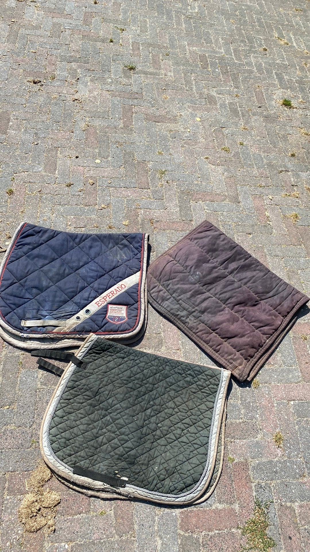 Gratis zadeldekjes full dressuur, Ophalen, Zo goed als nieuw