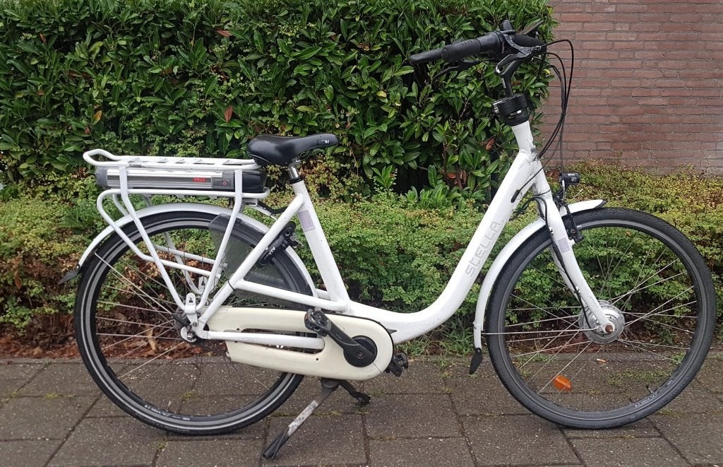 stella fiore elektrische damesfiets 28inch, Zo goed als nieuw, 51 tot 55 cm, 50 km per accu of meer, Ophalen