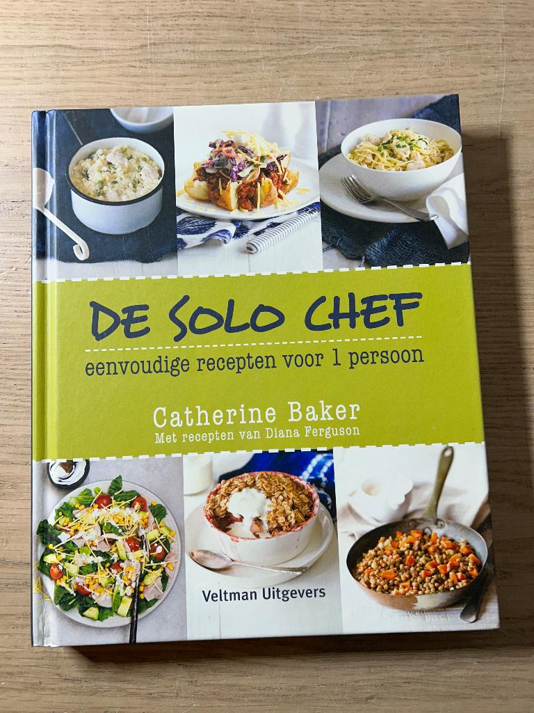 De Solo Chef | Kookboek, Ophalen of Verzenden, Zo goed als nieuw