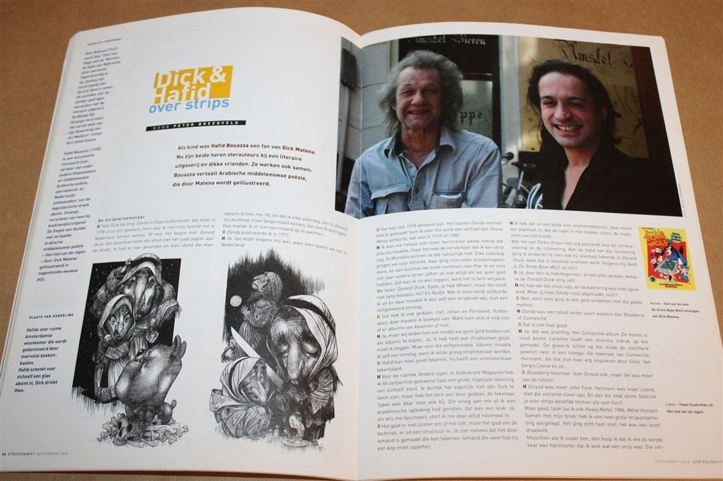Stripschrift 378 — Dick Matena, Wolkers & Bouazza 2006, Eén stripboek, Verzenden, Gelezen