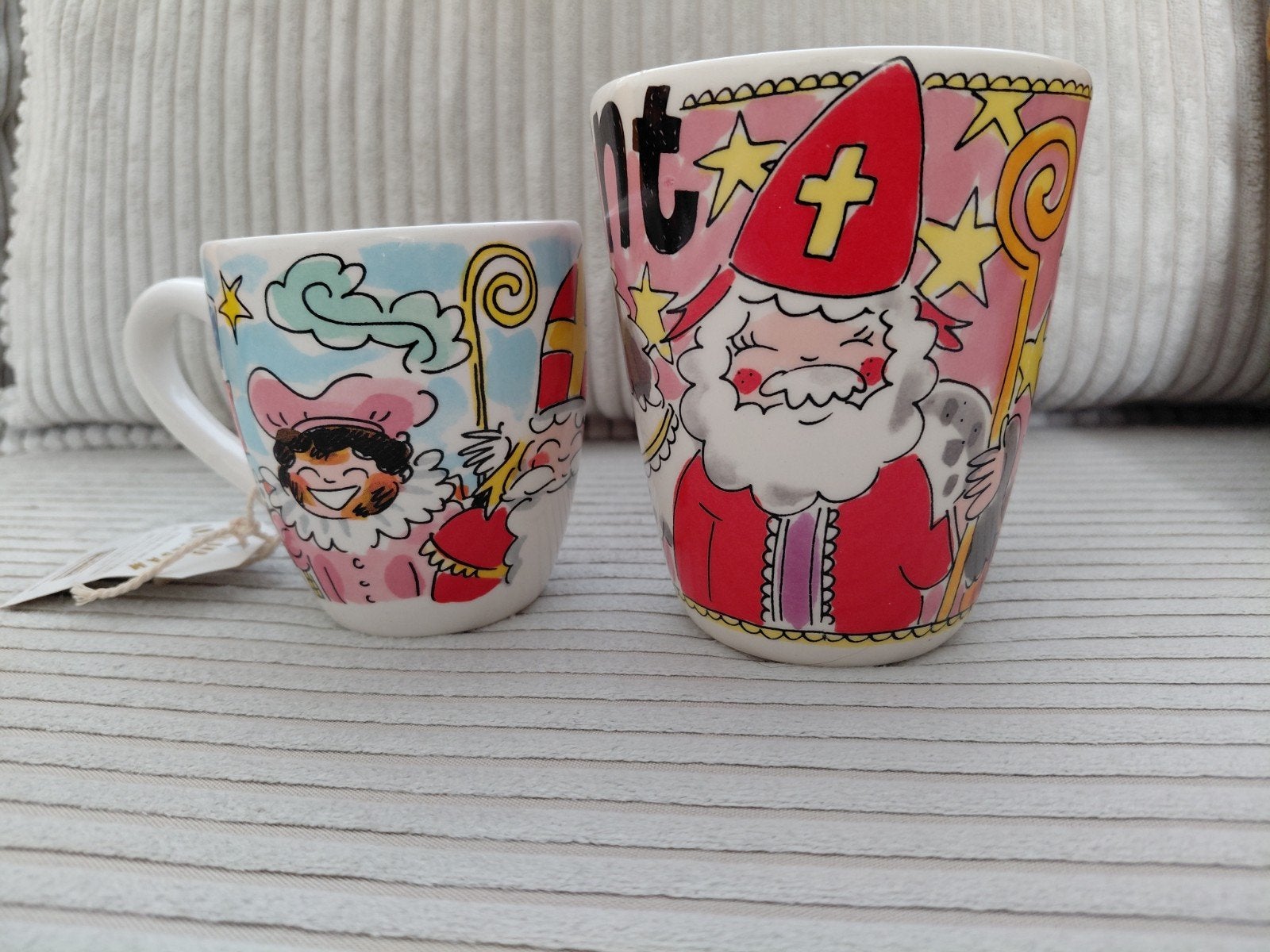 Blond Amsterdam Sinterklaas Mokken Set - Nieuw, Ophalen, Keramiek, Nieuw, Mok