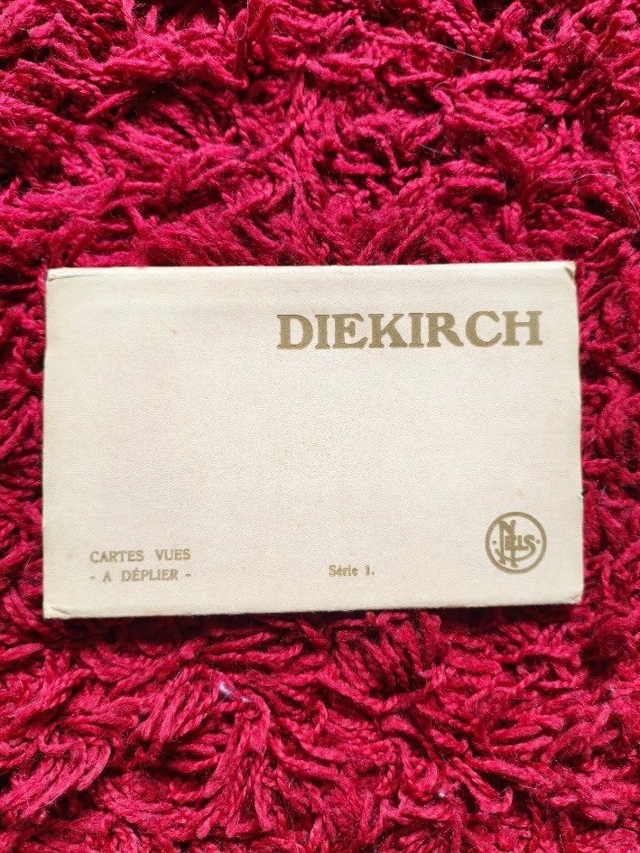 Leporello Diekirch Luxemburg, Verzamelen, Gebruikt, 1980 tot heden, Prent, Buitenland