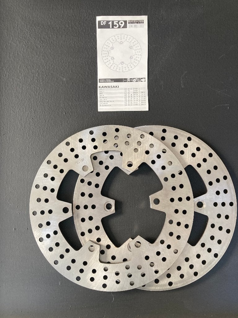 Splinternieuwe Remschijven Kawa GPZ/500/600/750/GPX600/750, Motoren, Ophalen, Nieuw